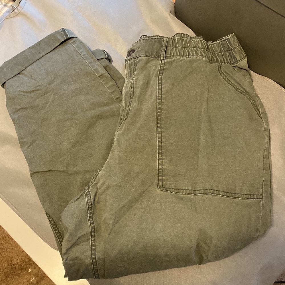 Green pants